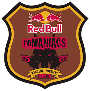 czerwony byk romaniacs logo